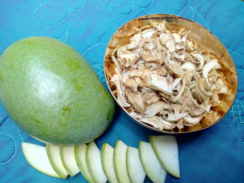 Sun dried Raw mango(Kairi) slices (100 gms)
